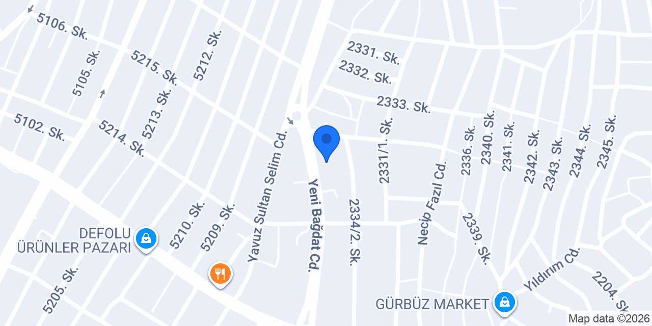 GEFT OTO FORD YEDEK PARÇA konumu
