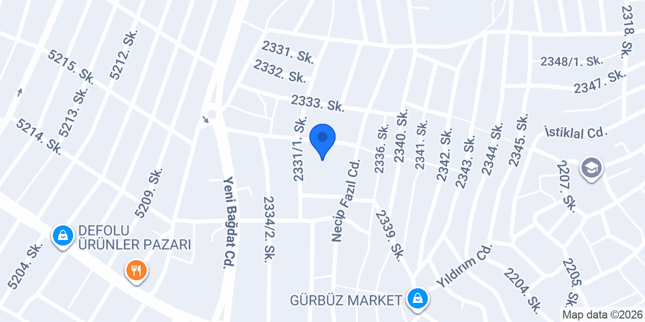 Adem Yavuz İlkokulu konumu