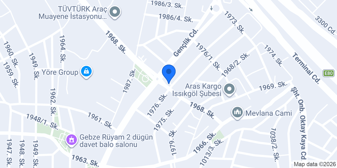 Adil Feza oto yıkama konumu
