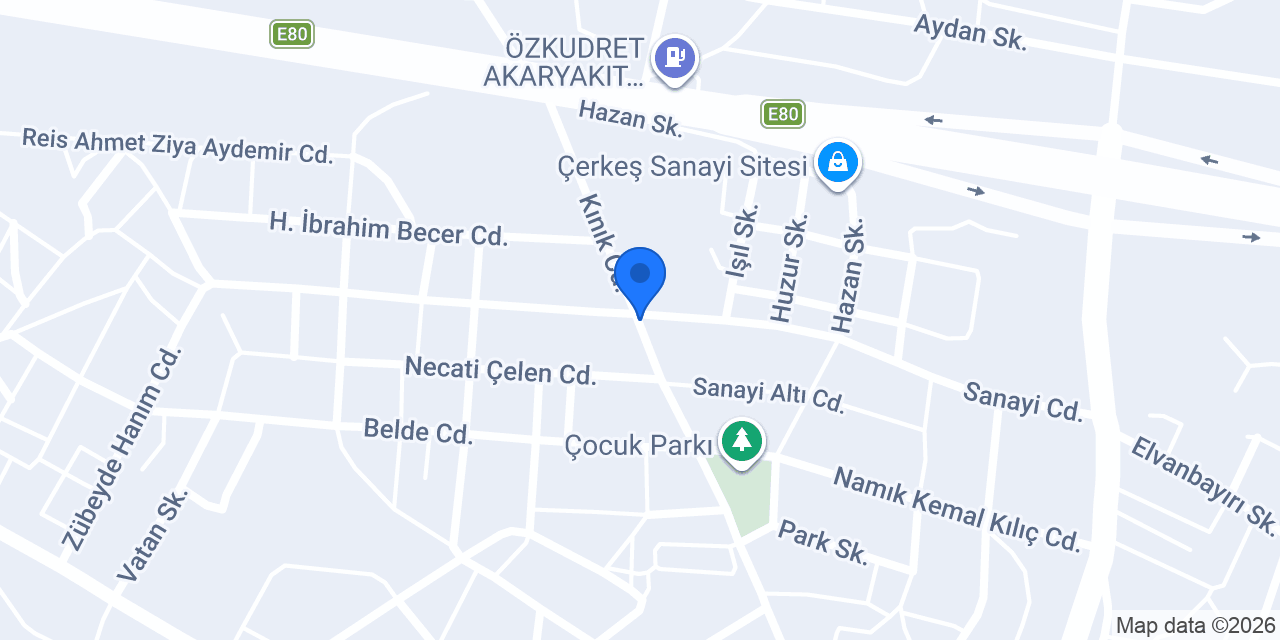 Çerkeş Yörükoğlu Turizm konumu