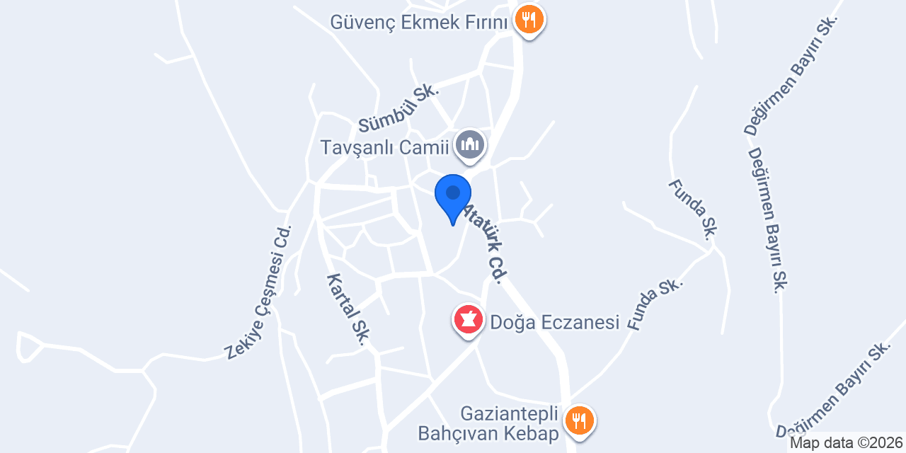Tara Robotik Otomasyon konumu
