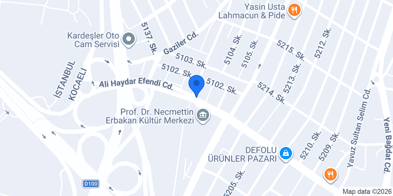 Kadıgil (Çelik) Sigorta konumu