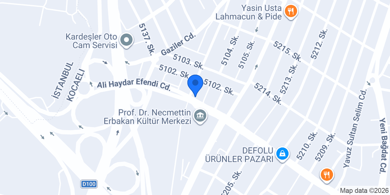 Adnan Coşkun Çayırova Diş Polikliniği konumu