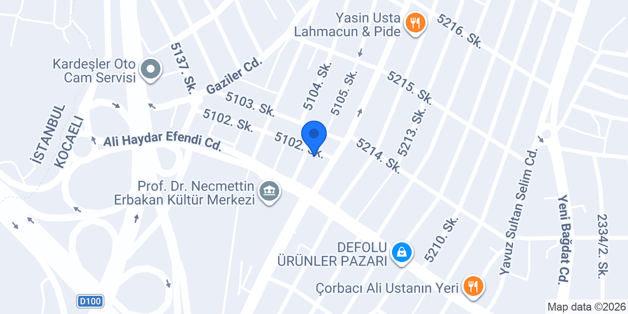 ÇAYIROVA KERESTE ATÖLYESİ konumu