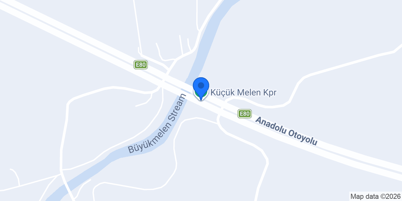 Küçük Melen Kpr. konumu