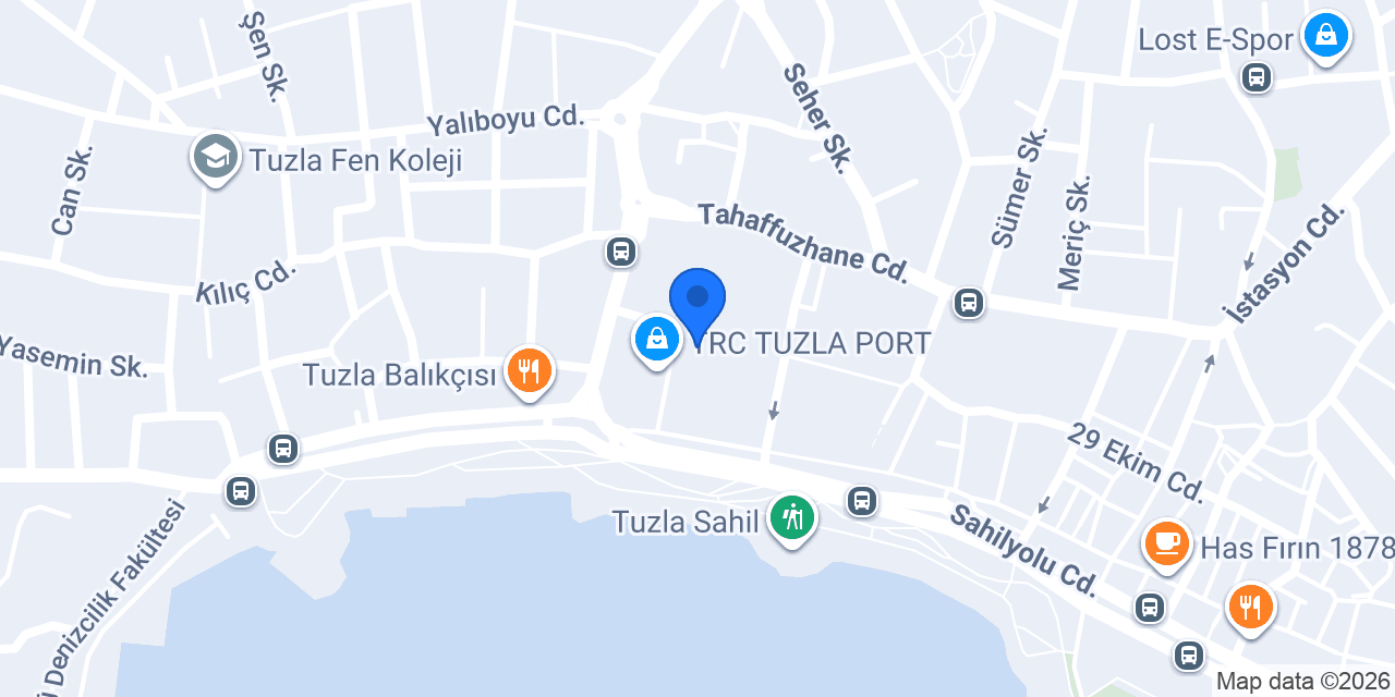 TUZLA 7/24 TEKEL konumu