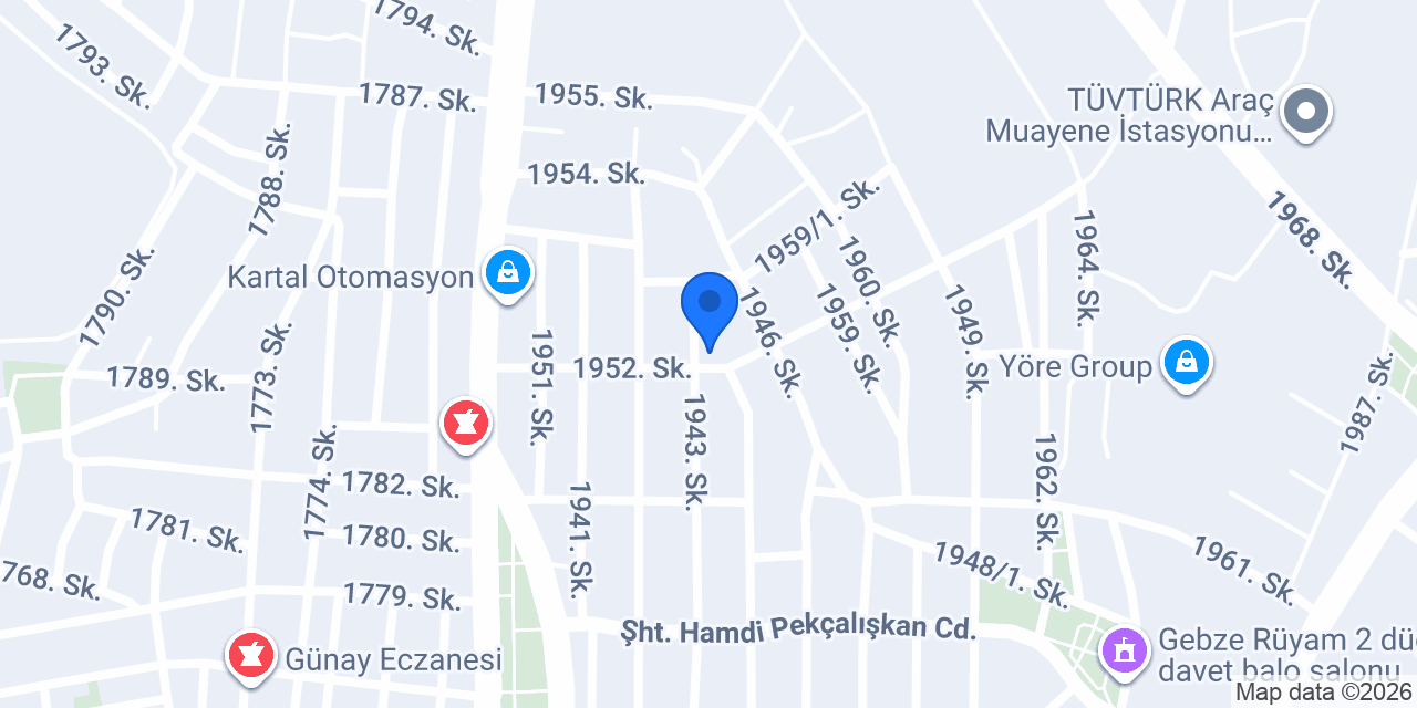 DURU DAVET EVİ GEBZE konumu