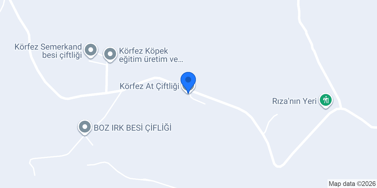 Körfez At Çiftliği konumu