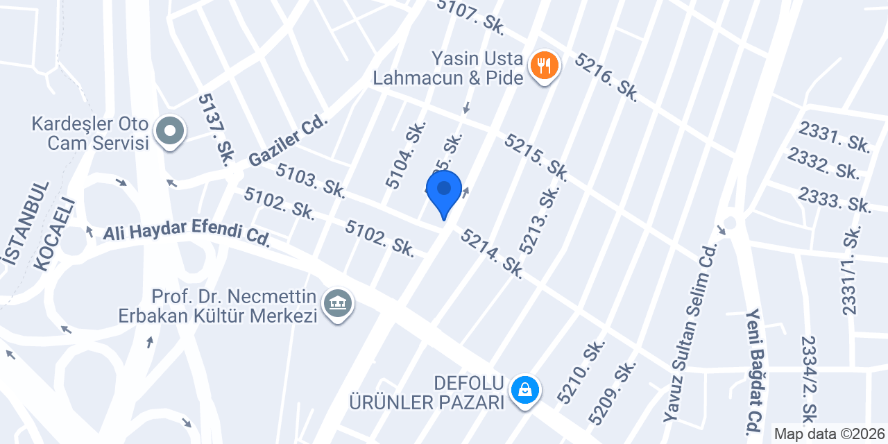 Diş Hekimi Bedriye Bilge konumu