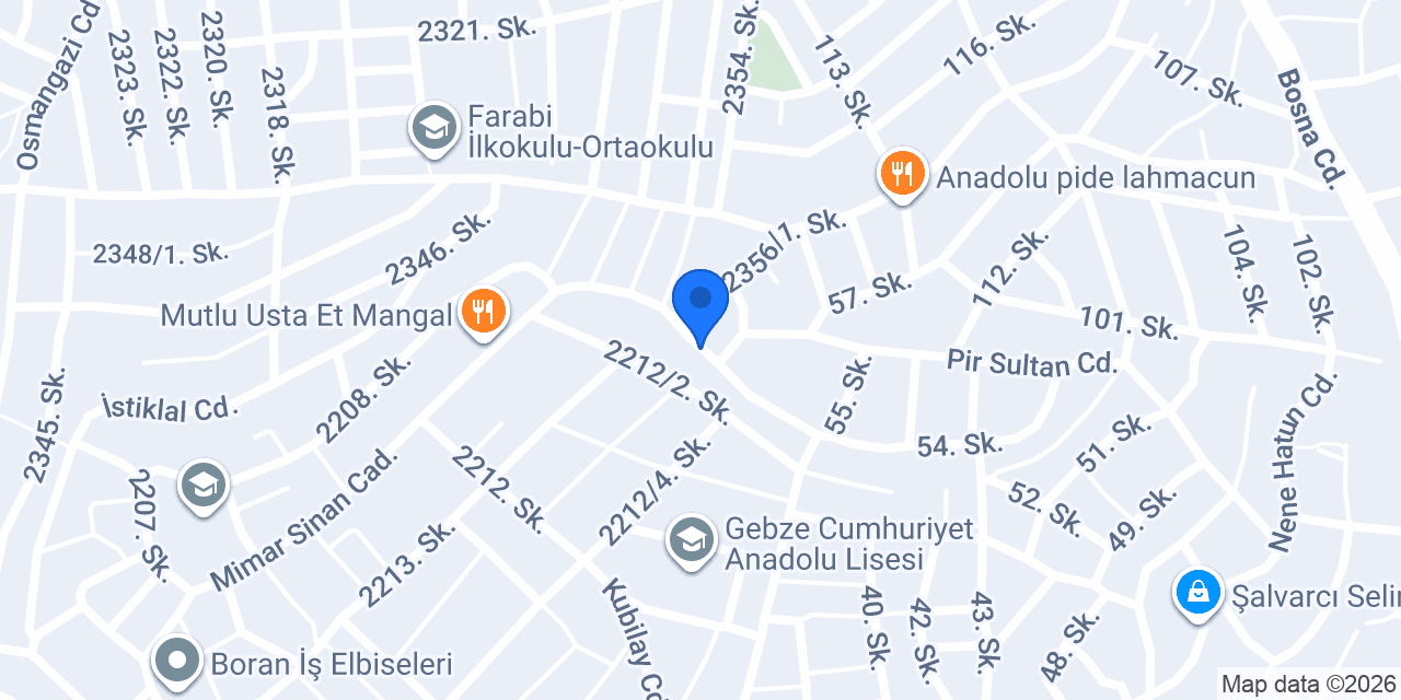 Bisikletçi konumu