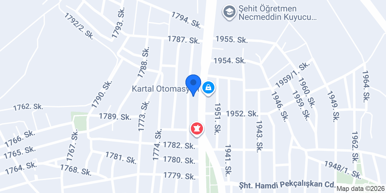 Beşkaya Turizm konumu
