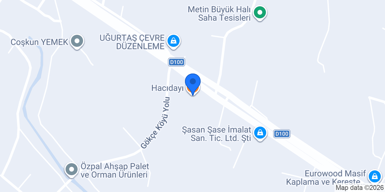 Hacıdayı konumu