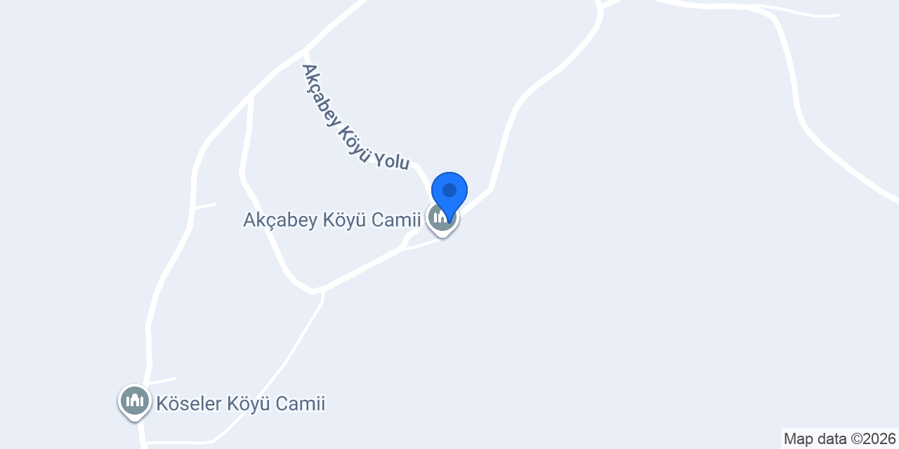 Akçabey Talebe Yurdu konumu