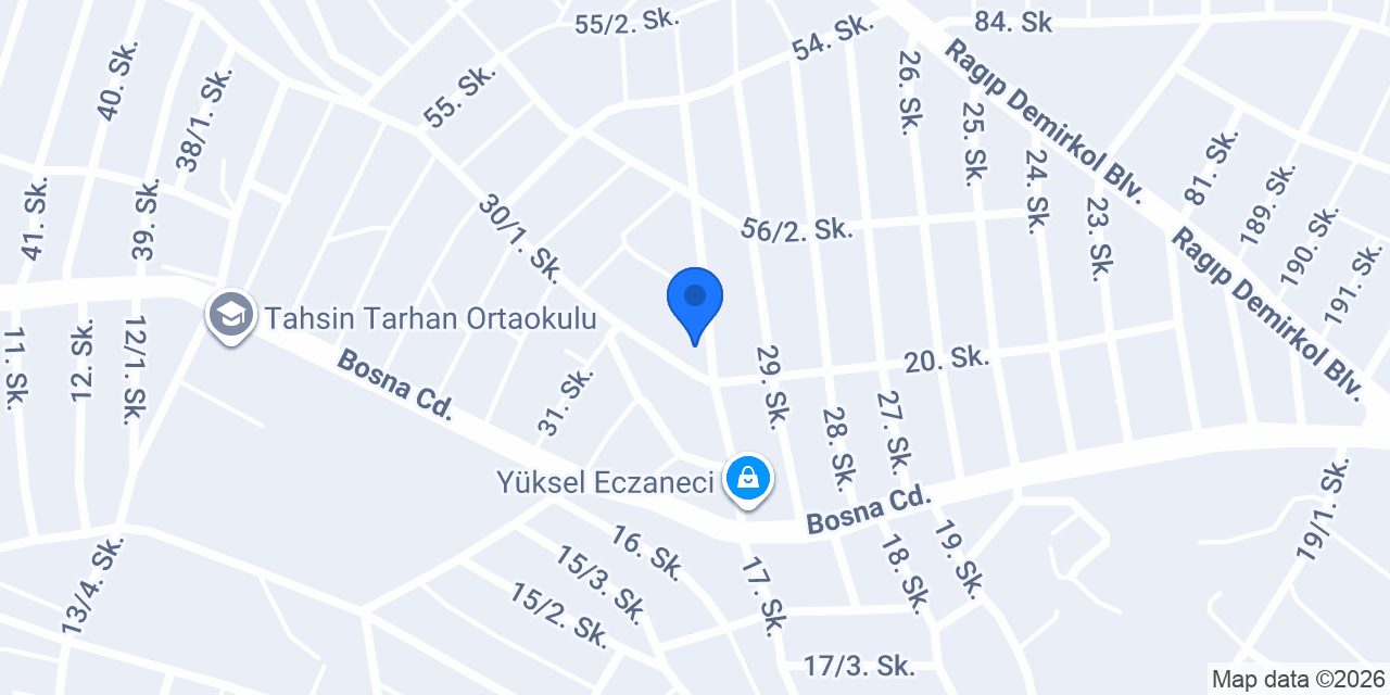 Dastek Mühendislik konumu