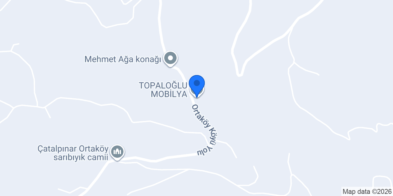 TOPALOĞLU MOBİLYA konumu
