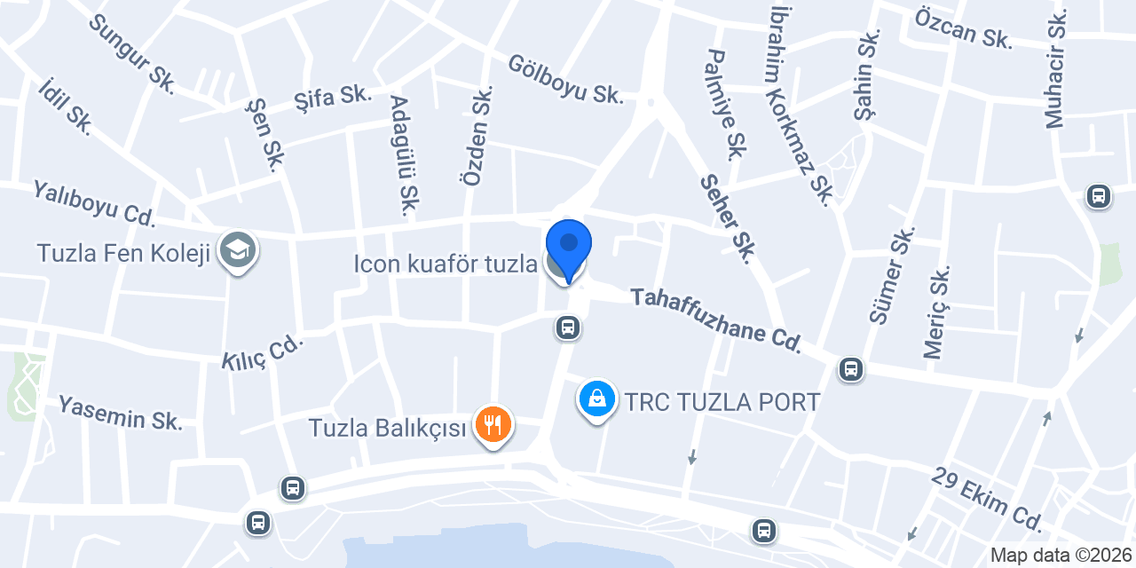 ICON ERKEK KUAFÖRÜ konumu