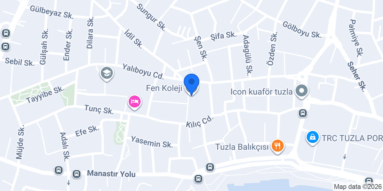 Fen Koleji konumu