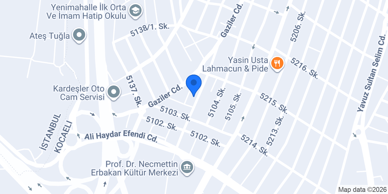 EVREN GIDA konumu