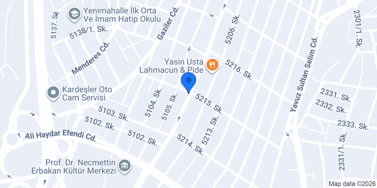 Yumak Erkek Kuaförü konumu