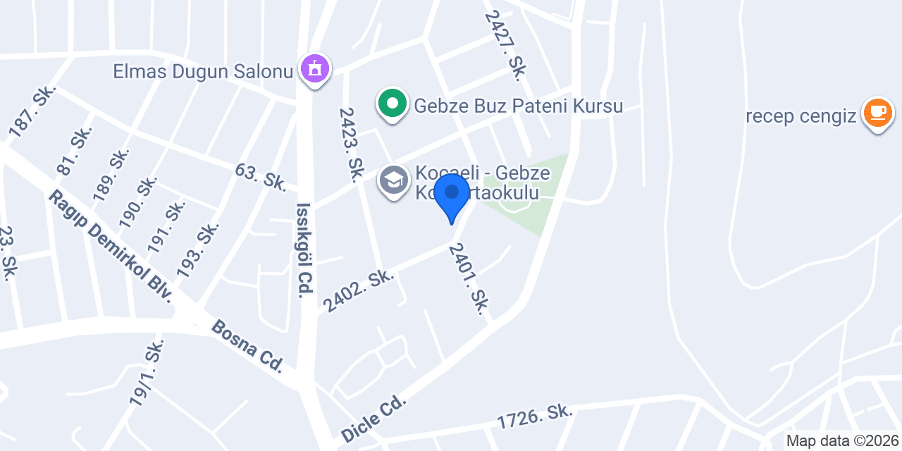 Mektebim Kids Academy Mutlukent konumu