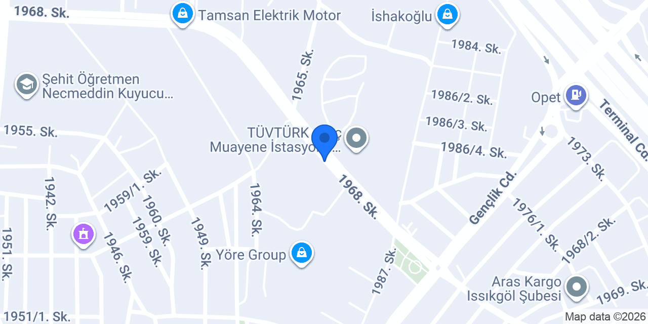 Urcuoğlu Kereste ve Palet konumu