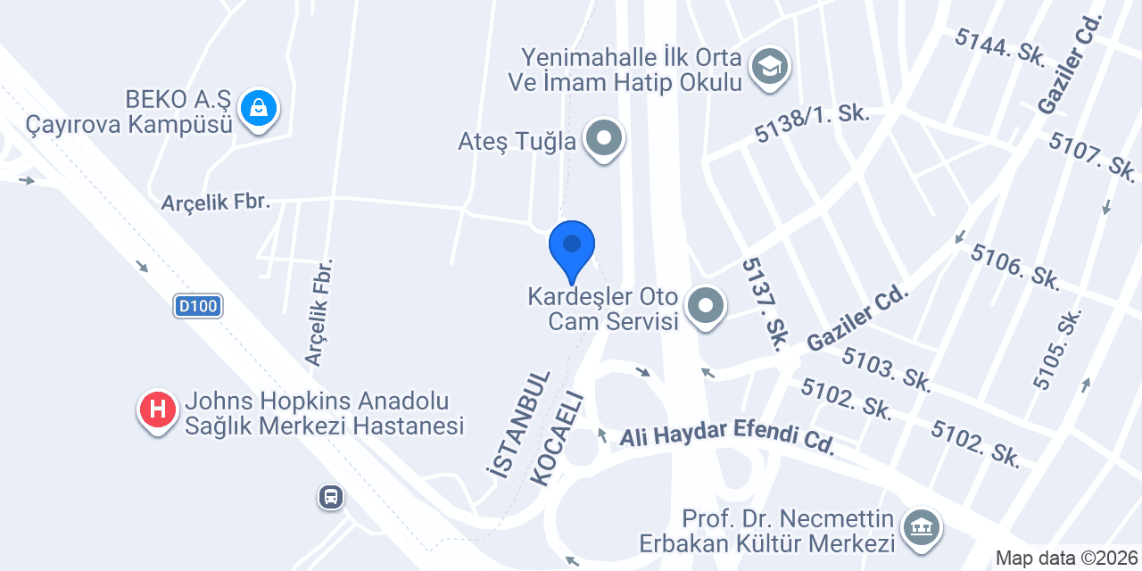 Muammer Usta Mescidi konumu