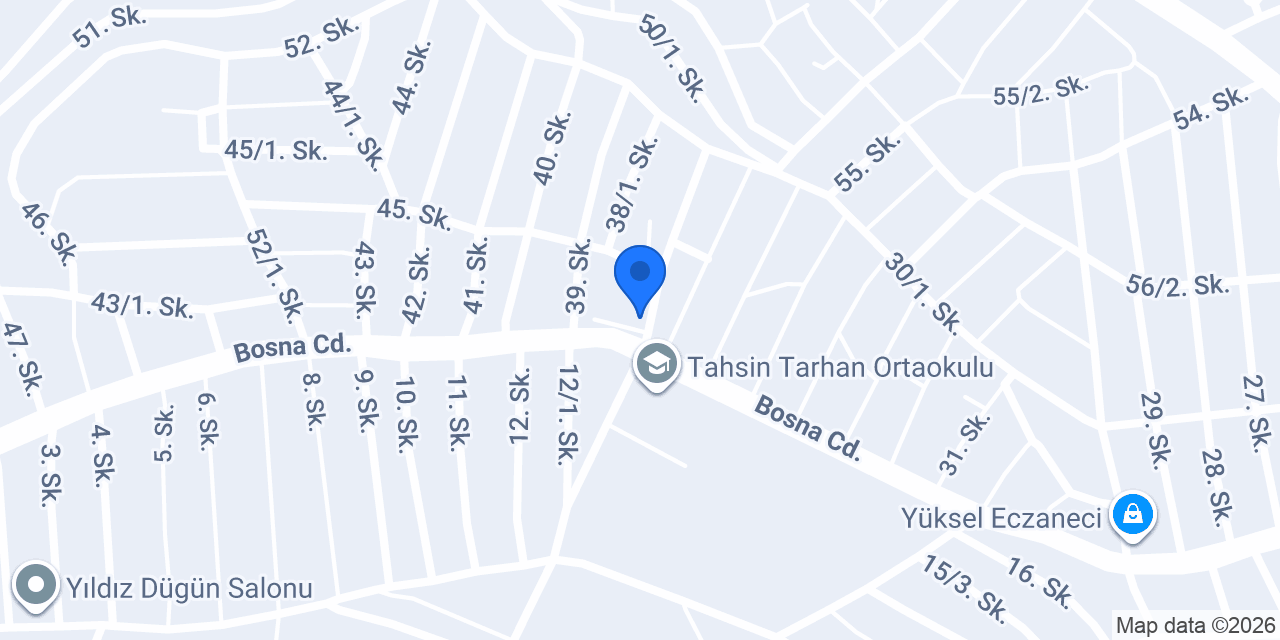 ÇAYIROVA GÜNEŞ OKULLARI konumu