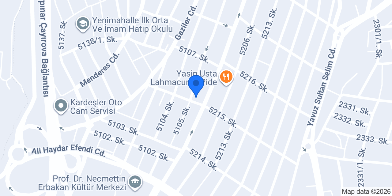 TR Karot ve Mekanik konumu