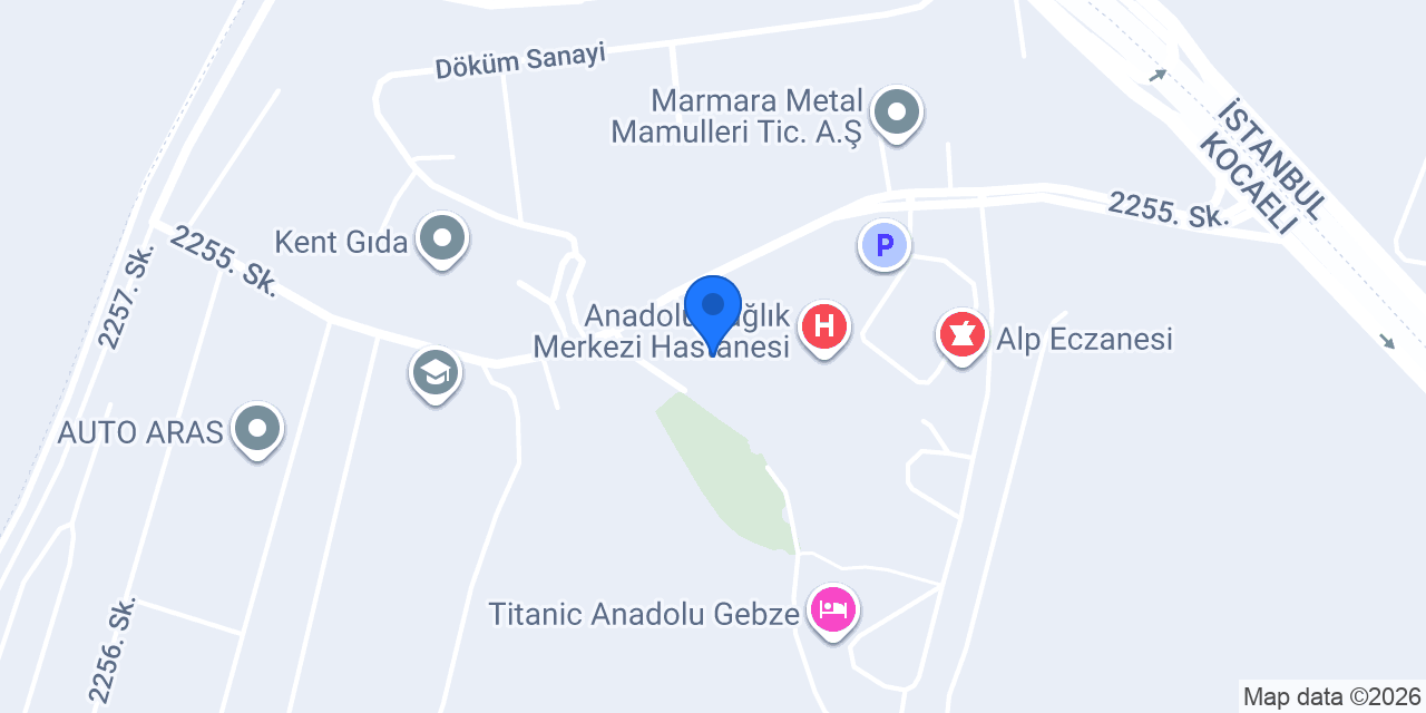 Doçent Doktor Abdulcabbar Kartal konumu