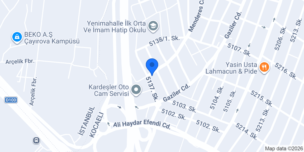 Erkar Denizcilik konumu