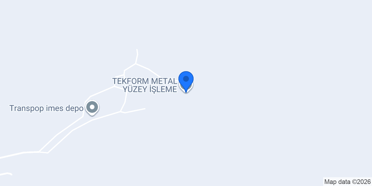 TEKFORM METAL YÜZEY İŞLEME konumu