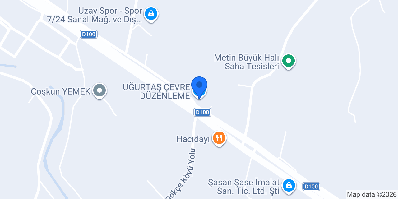 UĞURTAŞ ÇEVRE DÜZENLEME konumu