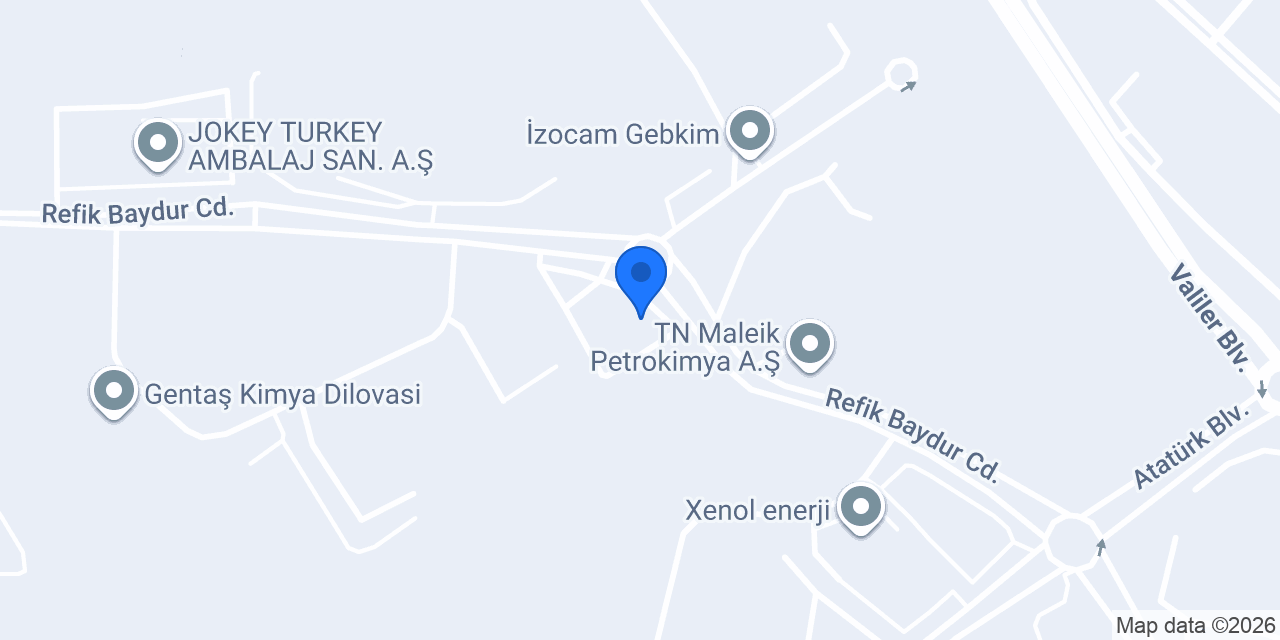 ATİC KİMYA konumu