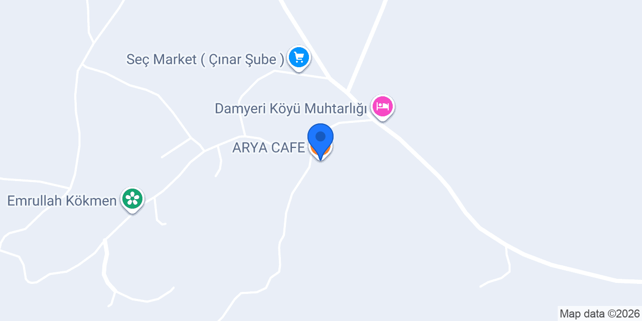 ARYA CAFE konumu