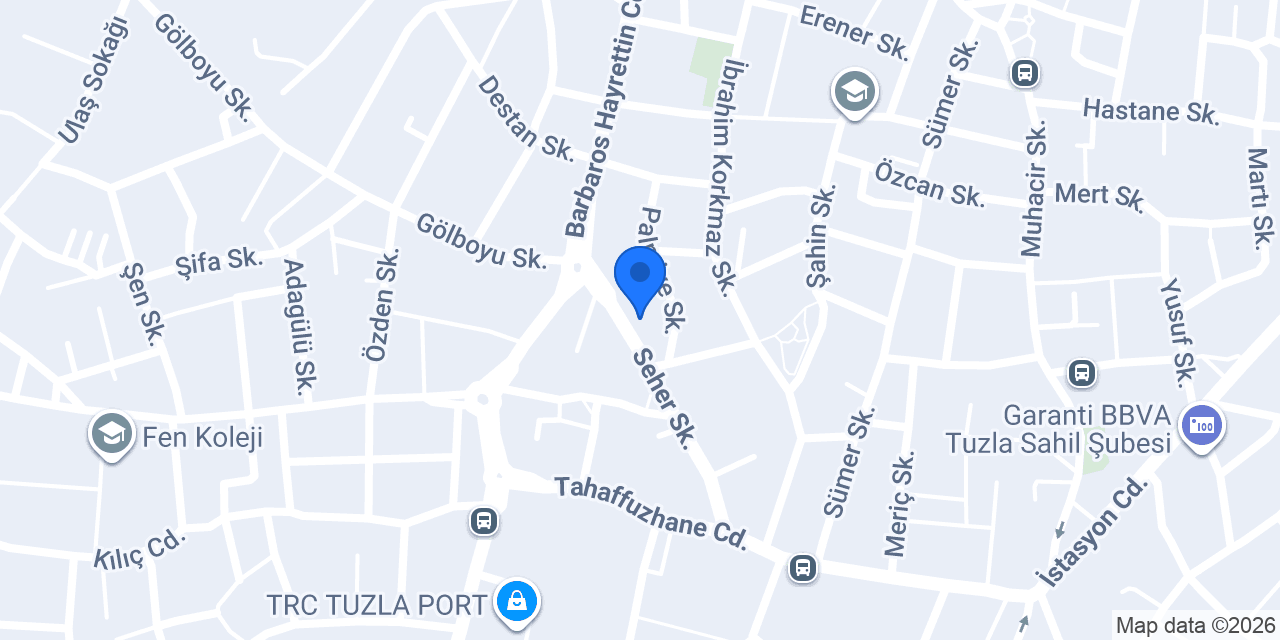 Fizyo Life Tuzla konumu