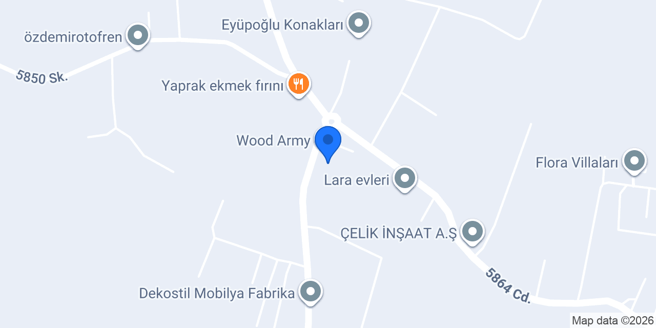 Beşel Mobilya konumu