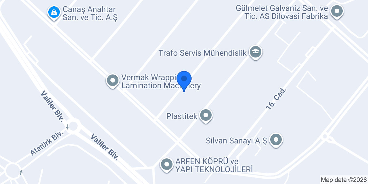 RYN Kalıp San. Tic. Ltd. Şti. konumu
