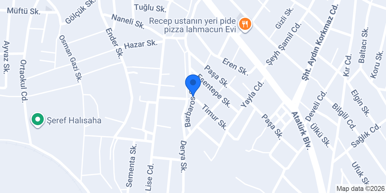 emir auto rent a car konumu