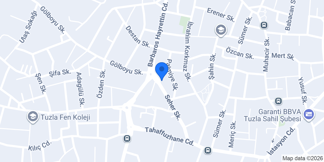 Tuzla İdil Can Tekel konumu