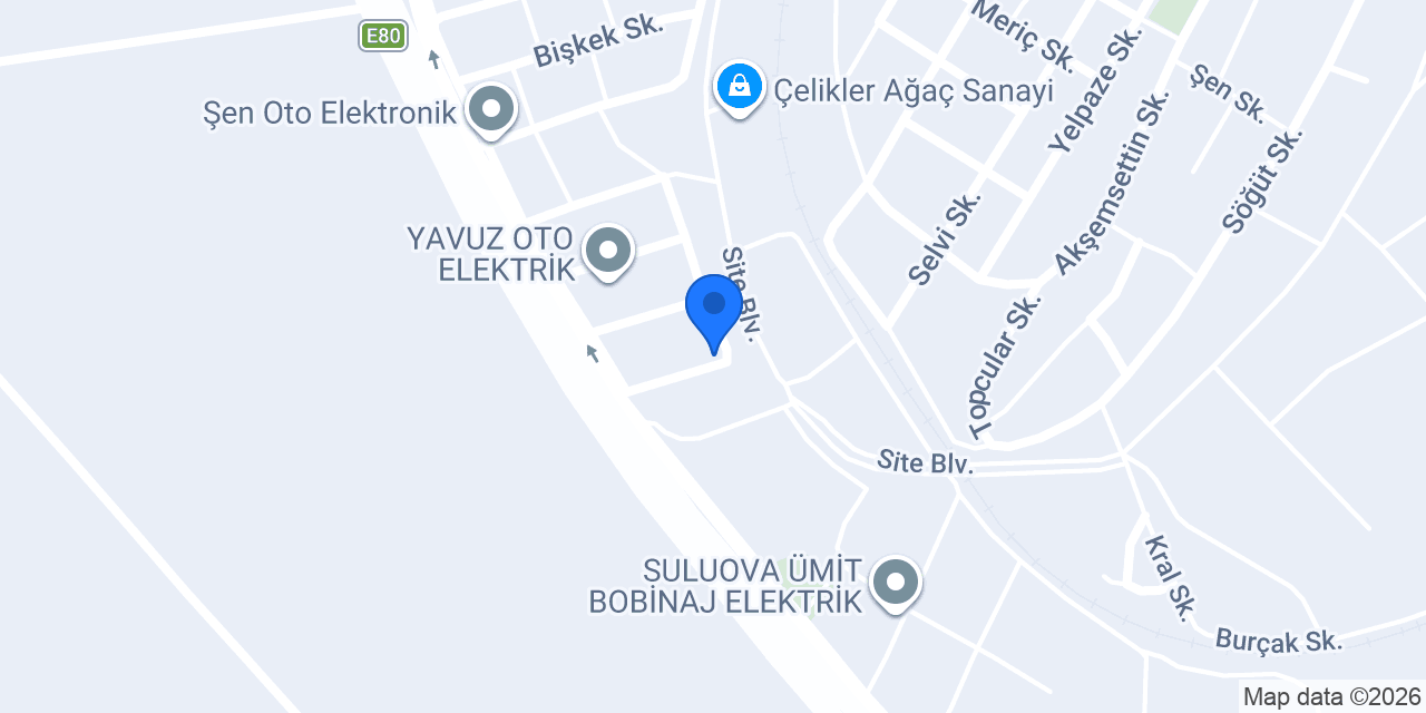 Suluova Mermer Granit konumu
