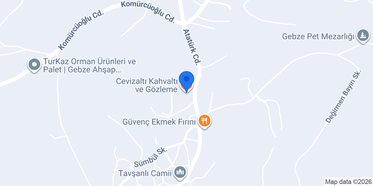 Cevizaltı Kahvaltı ve Gözleme konumu