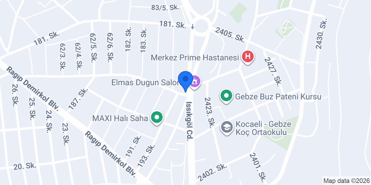 ERSAN Diş Kliniği konumu