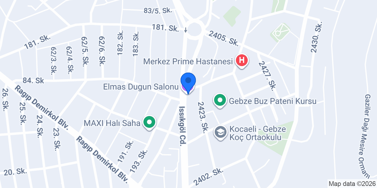 Elmas İnşaat konumu