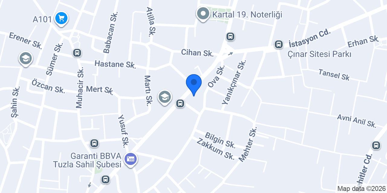 Etstur Tuzla konumu