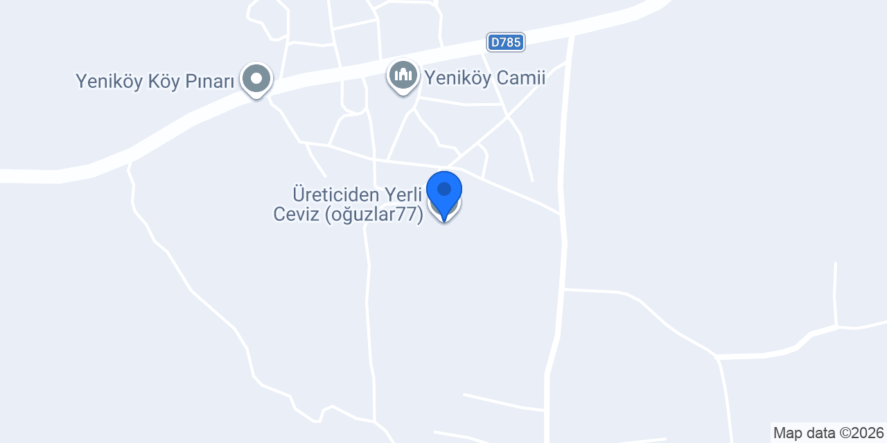 Üreticiden Yerli Ceviz (oğuzlar77) konumu