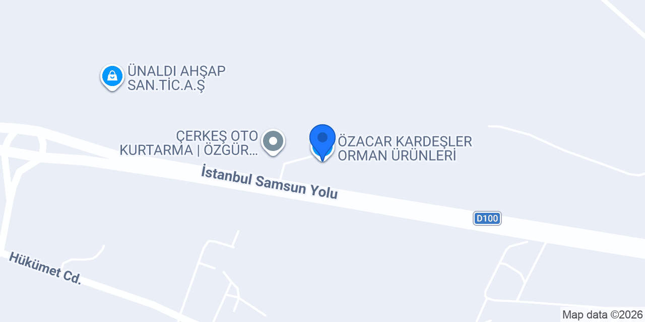 ÖZACAR KARDEŞLER ORMAN ÜRÜNLERİ konumu