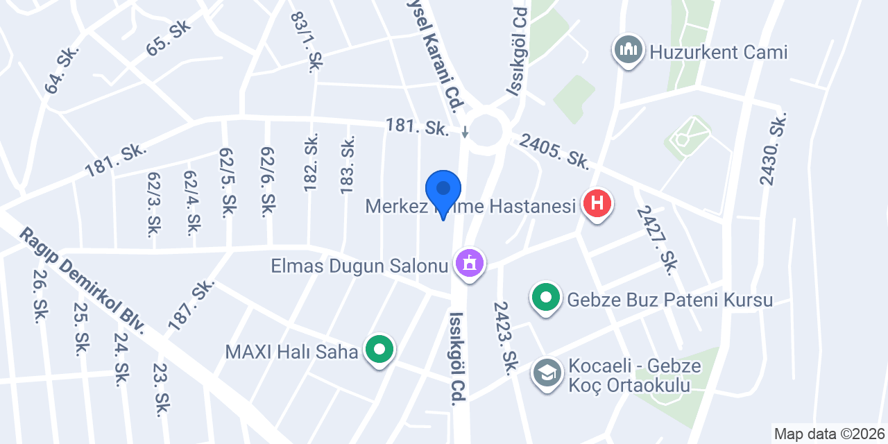 Özeray Turizm konumu