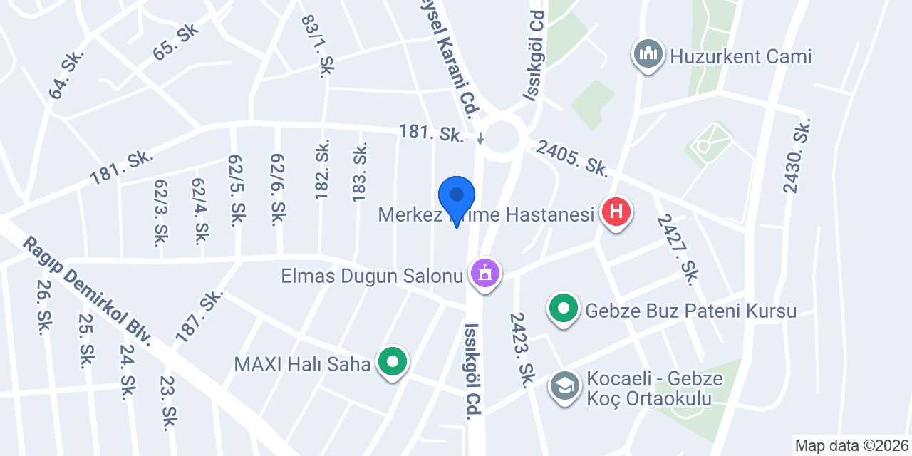 Domino's Pizza Mutlukent konumu