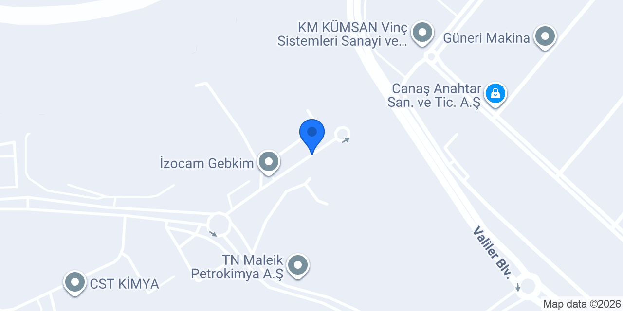 İzocam Tekiz Yalıtımlı Panel Ve Trapez Üretim Tesisi konumu