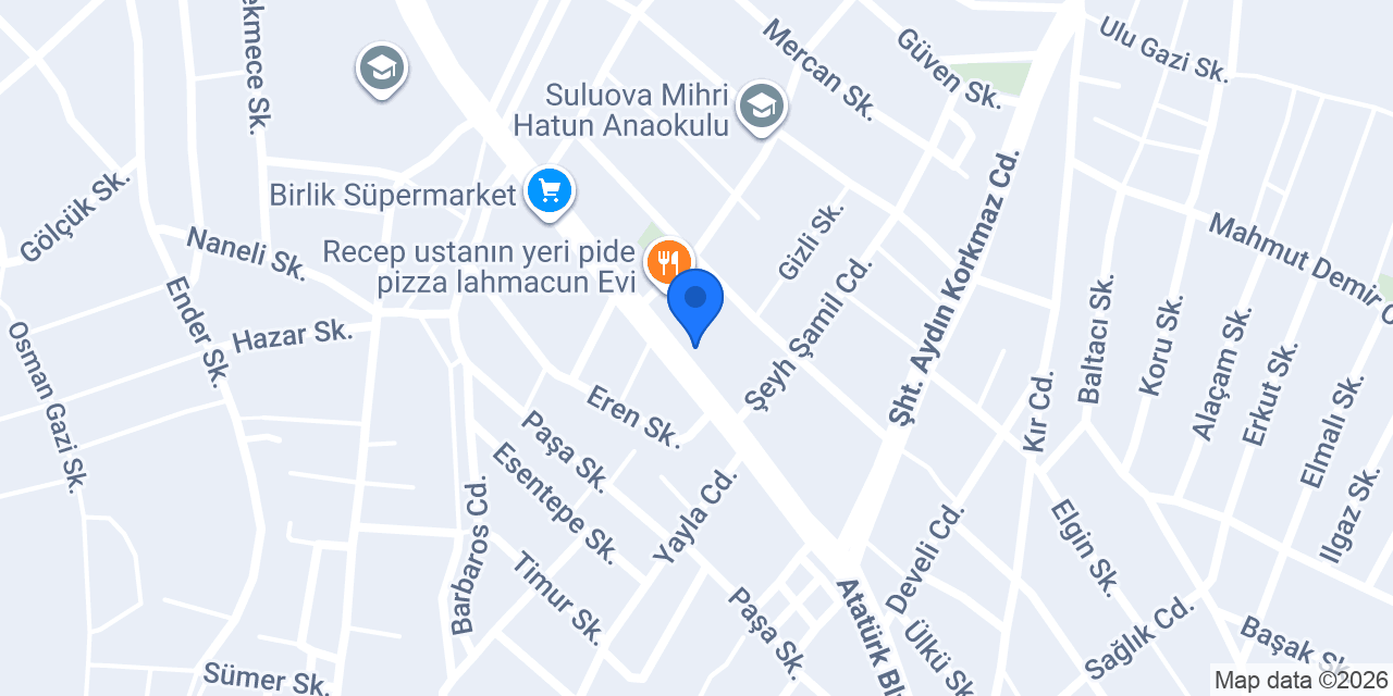 Özkar İnşaat Malzemeleri konumu